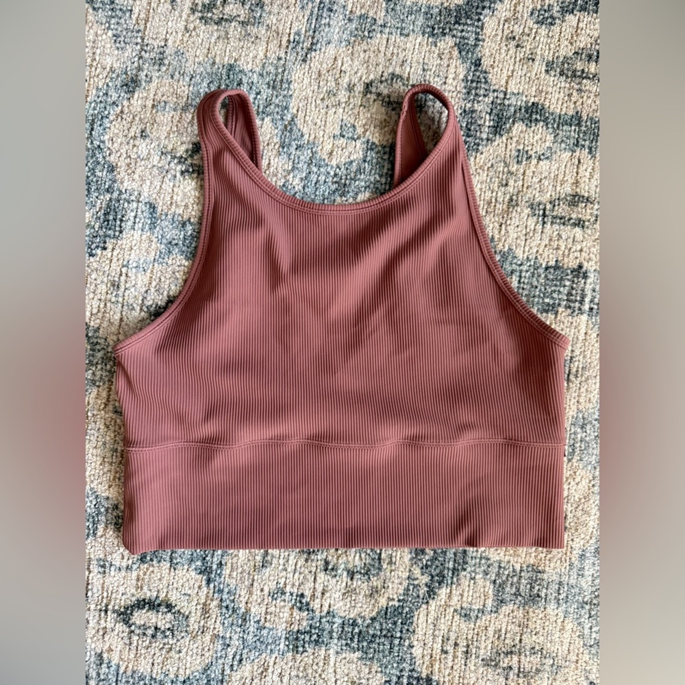 Lululemon‎ Power Pivot Tank Pink Size 12 Pristine Condition